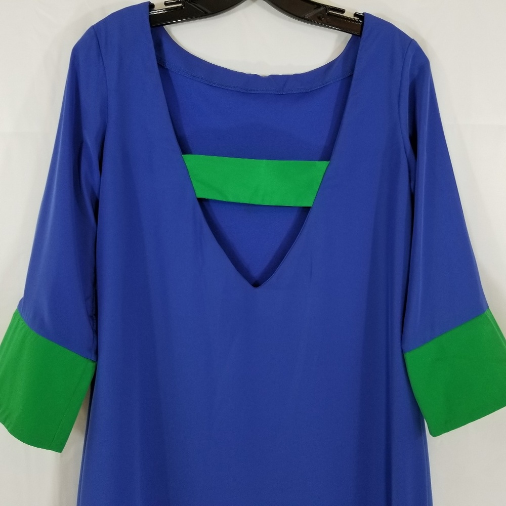 Basically Me Royal Blue Dress Sz Small / Medium - Picture 5 of 8